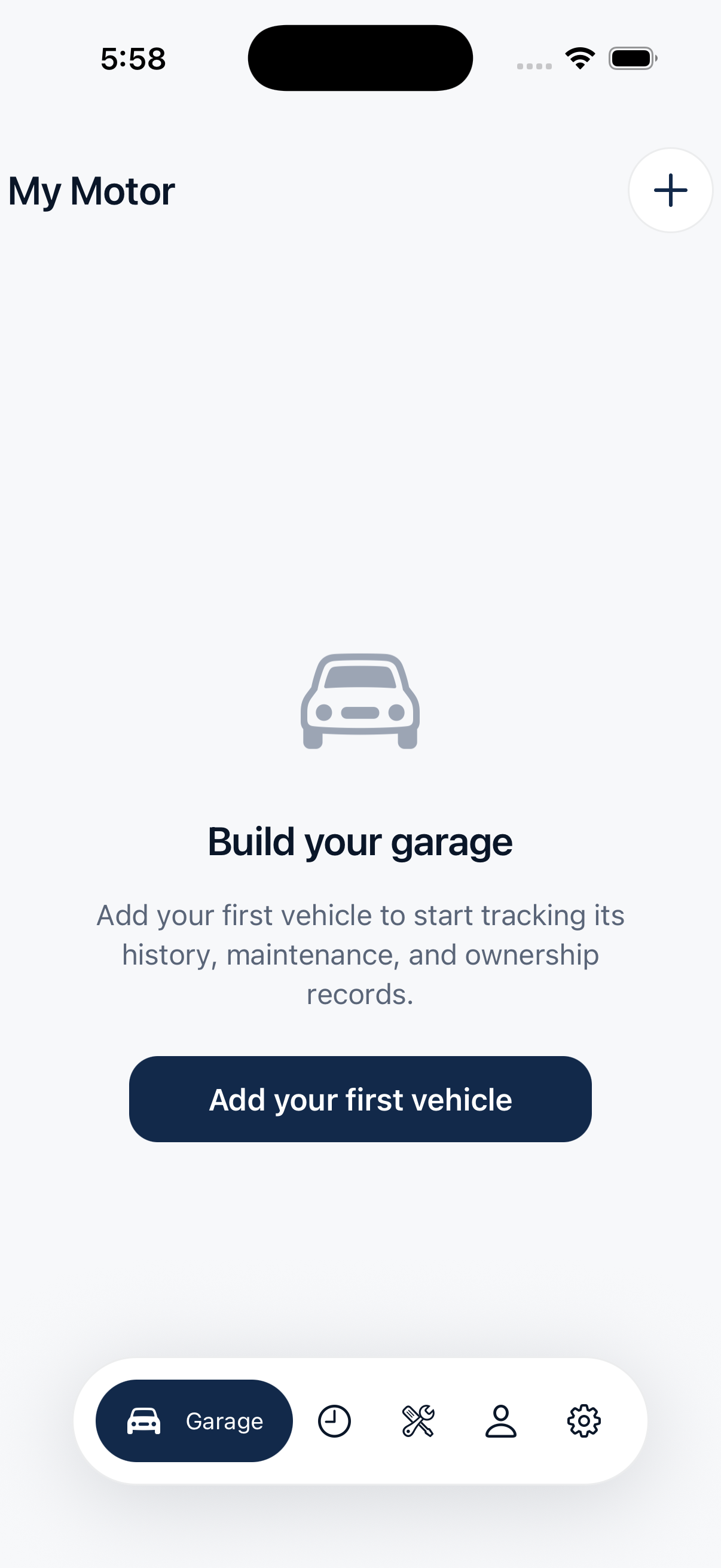 MyMotor app preview