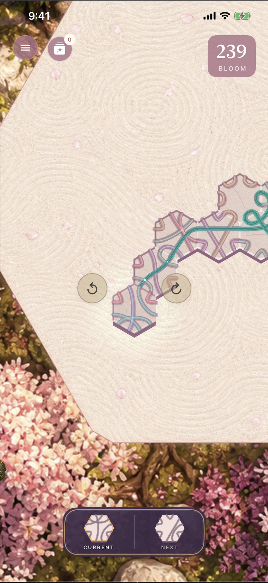 Silken Path Bloom screenshot