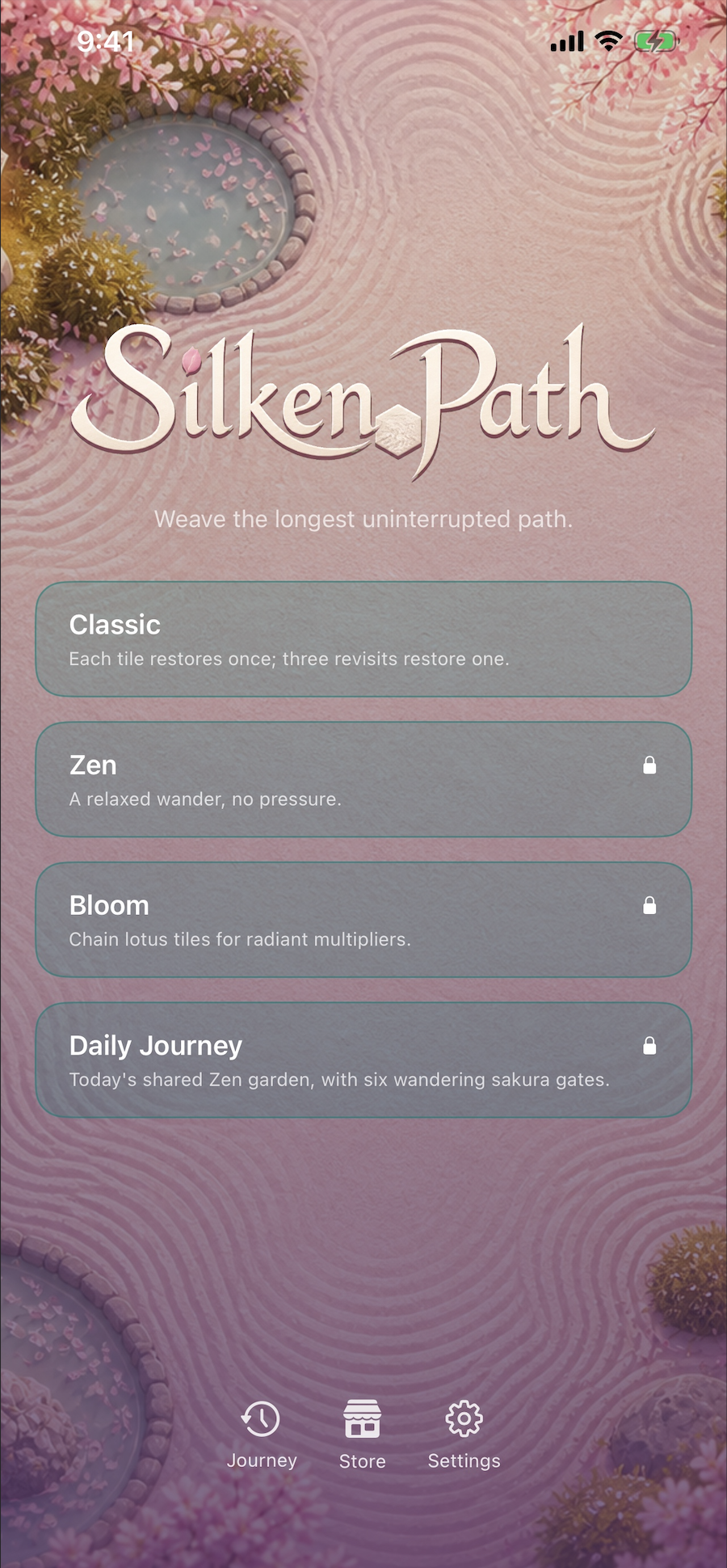Silken Path product preview