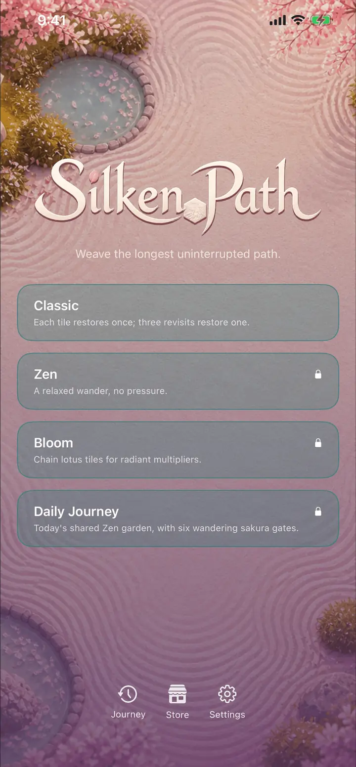 Silken Path preview