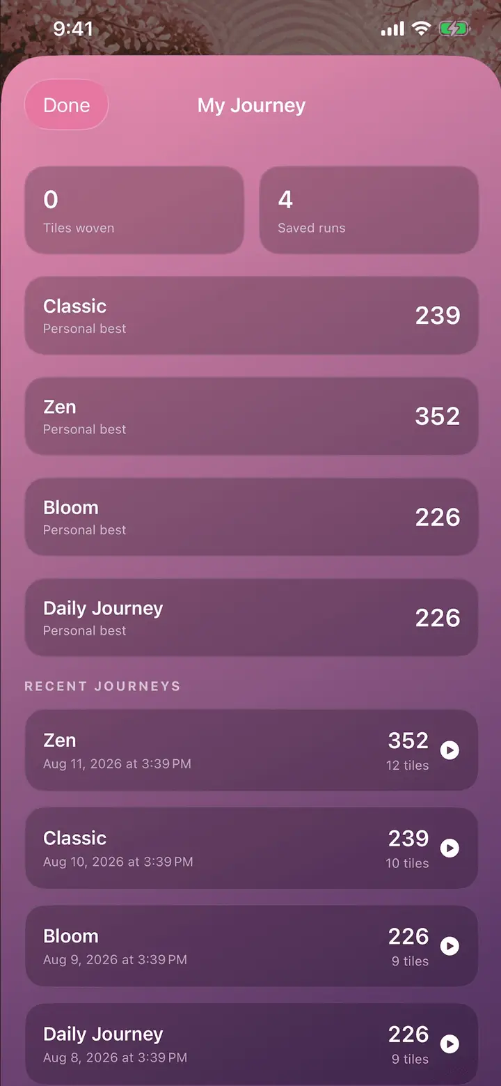 Silken Path Journey screenshot